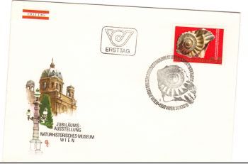 Autriche Prehistory Prehistoire Ammonite FDC - Préhistoire