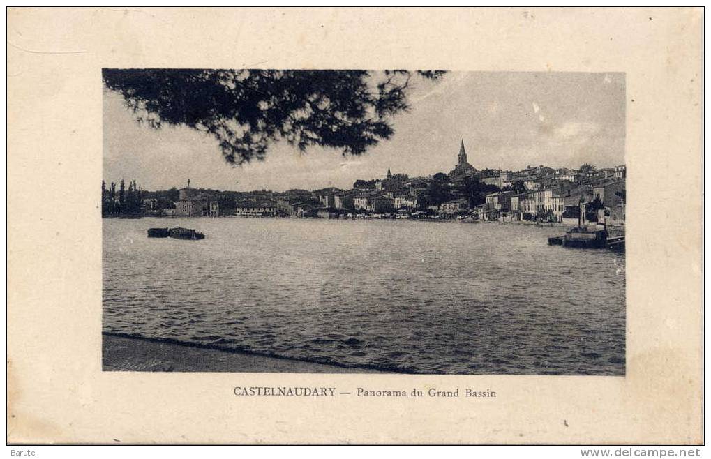 CASTELNAUDARY - Panorama Du Grand Bassin - - Castelnaudary