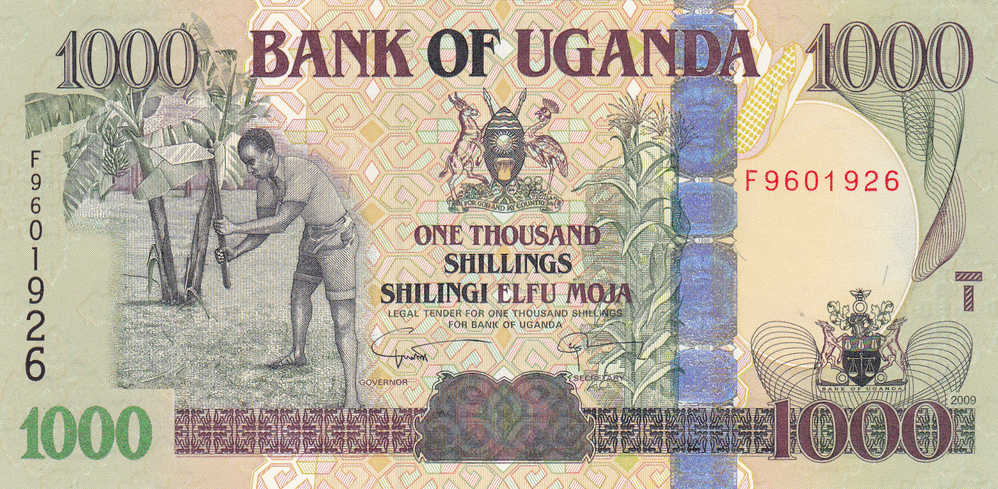 Billet NEUF De 1000 Shillings De 2009 D' OUGANDA ( UGANDA ) - Ouganda