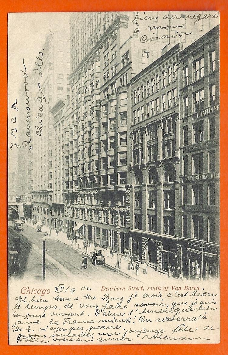 CHICAGO  -  Dearborn Street , South Of Van Buren - Chicago