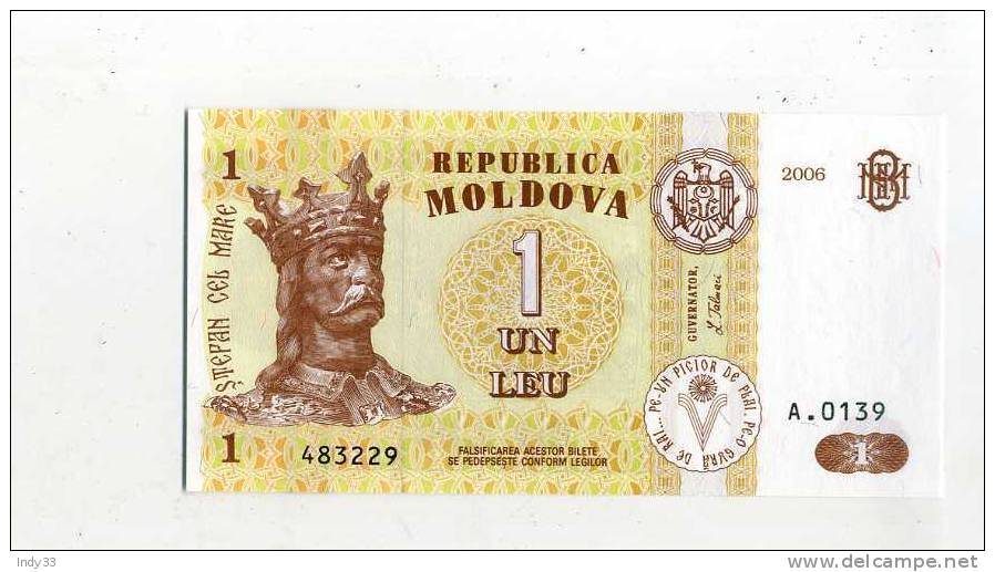 - MOLDAVIE . 1 L. 2006 - Moldawien (Moldau)