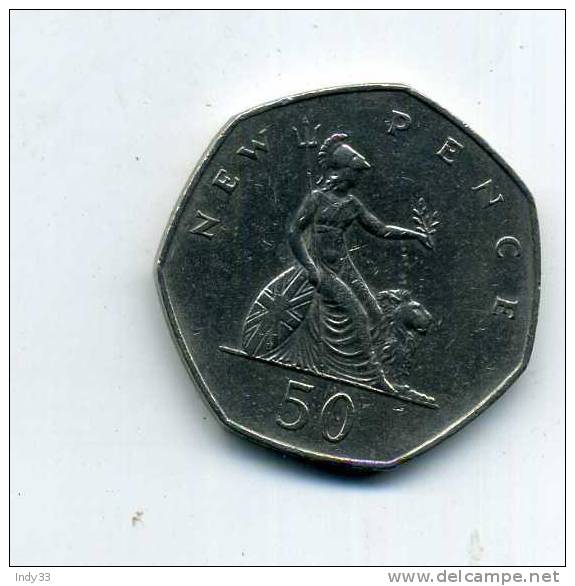 - GRANDE-BRETAGNE . 50 P. 1976 - 50 Pence