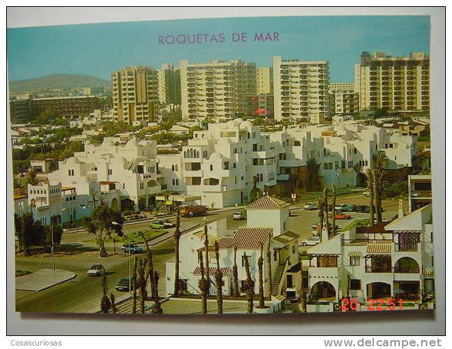 4245 ROQUETAS DE MAR ALMERIA MALAGA  POSTAL AÑOS 1970 MIRA OTRAS SIMILARES EN MI TIENDA - Almería