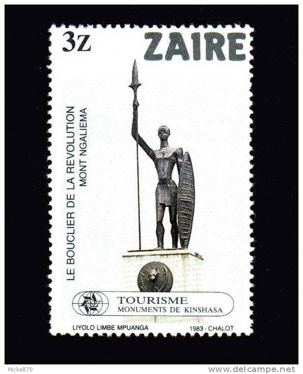 Zaire N°1135 Neuf** Tourisme - Unused Stamps