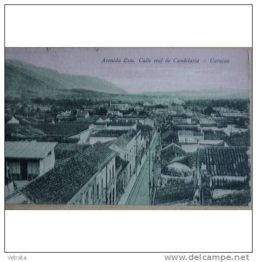 Carte Postale Affranchie : 1927, Caracas, Venezuela - Venezuela