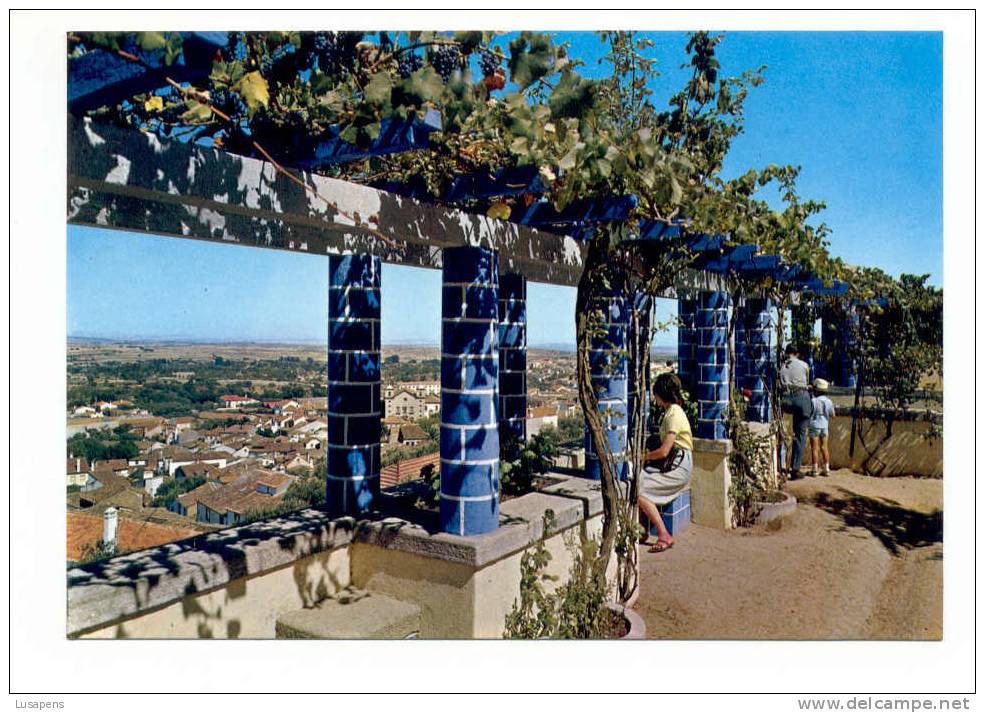 Portugal Cor 6071 – CASTELO BRANCO - MIRADOURO E VISTA PARCIAL DA CIDADE - Castelo Branco