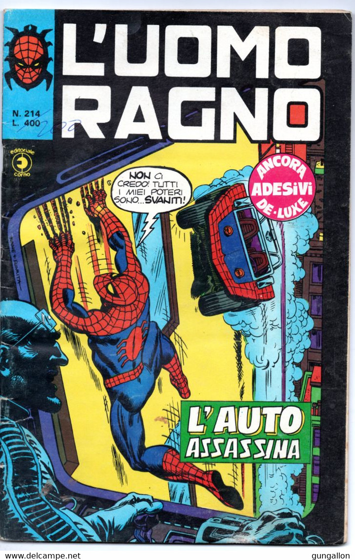 Uomo Ragno (Corno 1978)  N. 214 - Spider Man