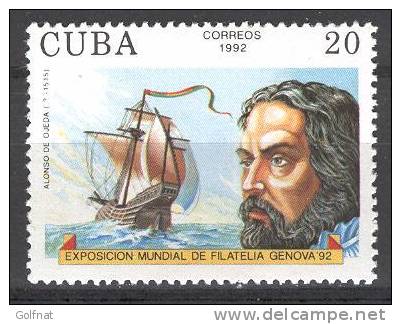 CUBA VOILIER ET EXPLORATEUR ALONSO DJEDA - Explorers