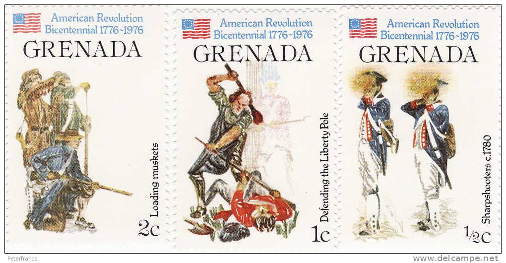 Grenada - Bicentenario Indipendenza Degli Stati Uniti - Indépendance USA