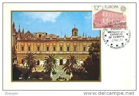 SPAIN 1978 EUROPA POSTMARK - 1978