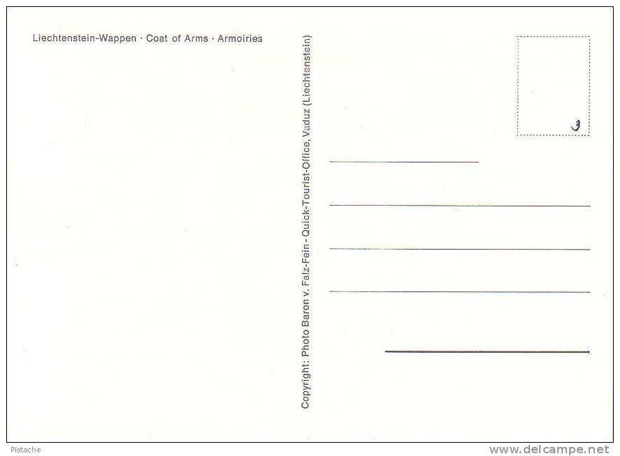 Liechtenstein - Wappen - Coat Of Arms - Armoiries - État : TB - 2 Scans - Neuve - Liechtenstein