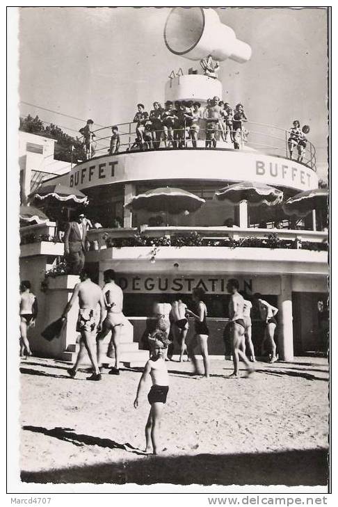 BORAN 60 Oise Plage Des Lys Chantilly Le Bar Le Buffet La Dégustation Carte Dentellée - Boran-sur-Oise