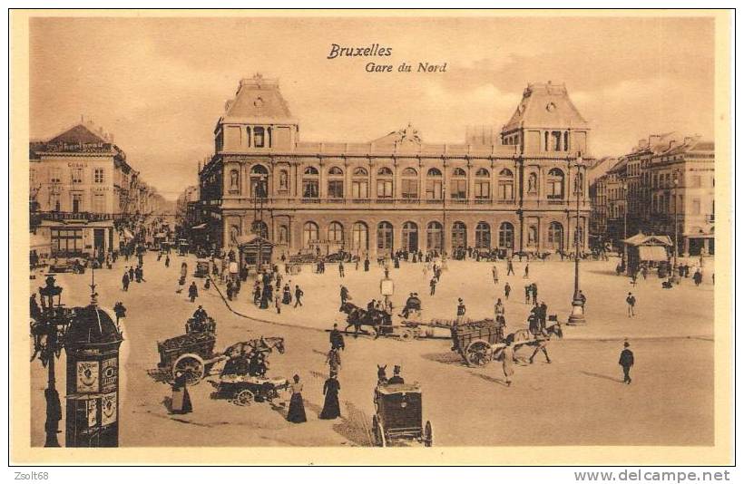 BELGIUM /   BRUXELLES  - GARE Du NORD - Spoorwegen, Stations