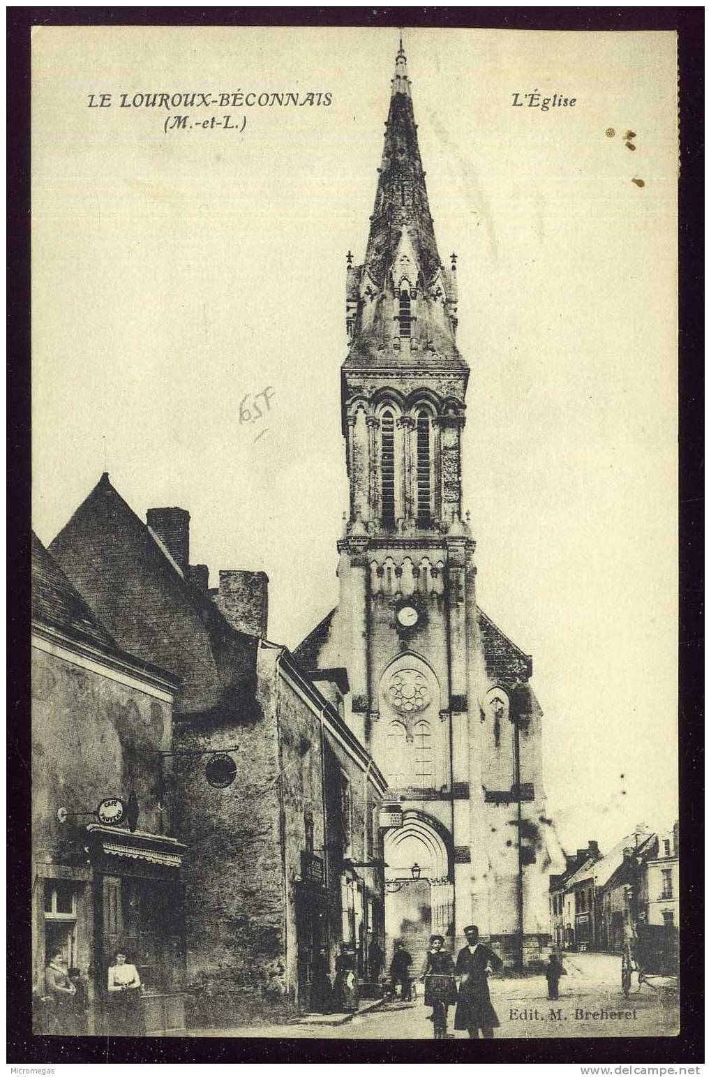Le Louroux-Béconnais - L'Eglise - Le Louroux Beconnais