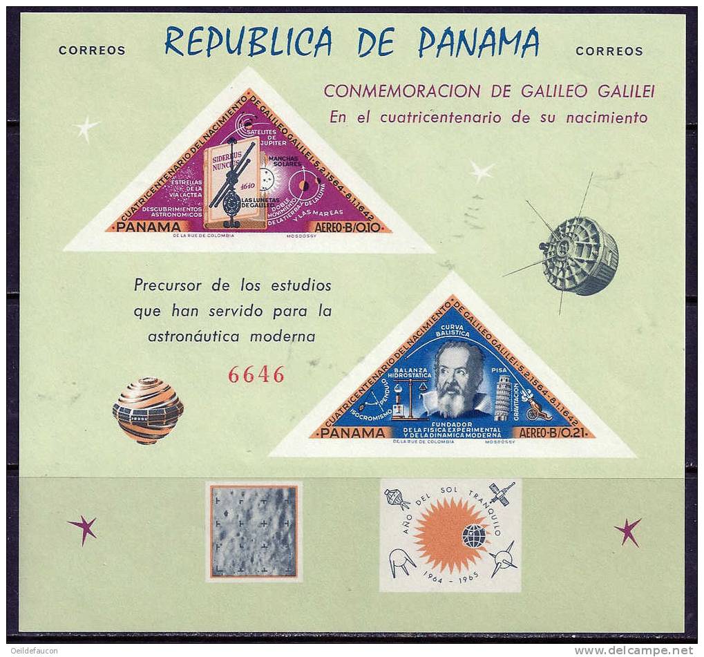 PANAMA - Yvert - BF Dentelé Et Non Dentelé Des Timbres 390/91** - Non Catalogués - Climate & Meteorology