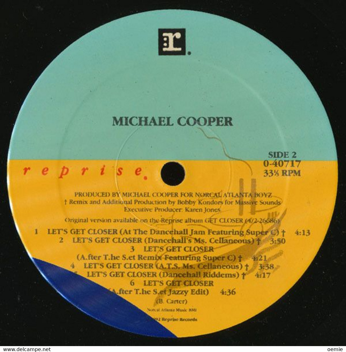 MICHAEL COOPER   °°  SHOOP SHOOP  NEVERSTOP GIVIN ' YOULOVE - 45 G - Maxi-Single