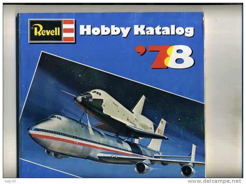 - REVELL . HOBBY KATALOG ´ 78 - Allemagne