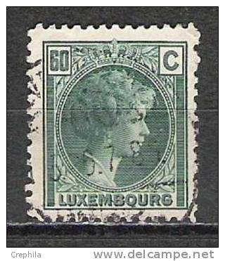 Luxembourg - 1926 - Y&T173 - Oblit. - 1926-39 Charlotte Rechterzijde