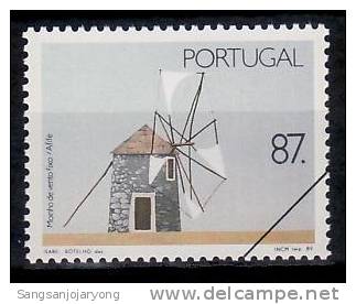 Specimen, Portugal Sc1784 Windmill - Windmills