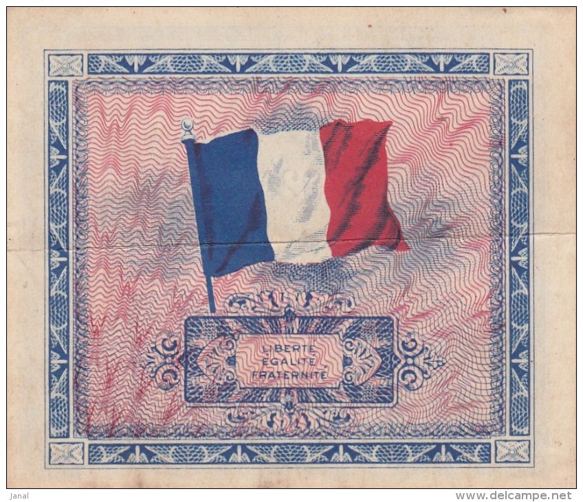 - BILLET DE 2 FRANCS - SERIE DE 1944 - DRAPEAU - 65449679 - - 1944 Flagge/Frankreich