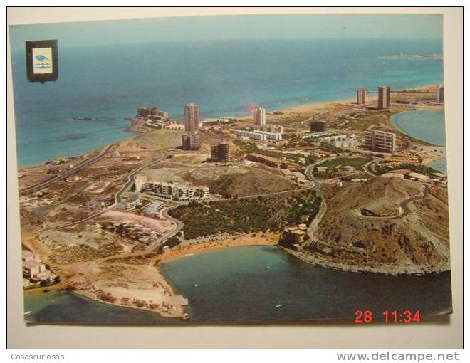 5009 LA MANGA DEL MAR MENOR MURCIA  AÑOS 1970 MIRA MAS DE ESTA CIUDAD EN MI TIENDA - Murcia