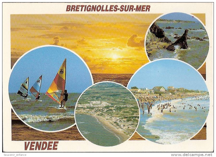 CP Brétignolles Sur Mer S Multivues Multi Vues 85 Vendée - Bretignolles Sur Mer