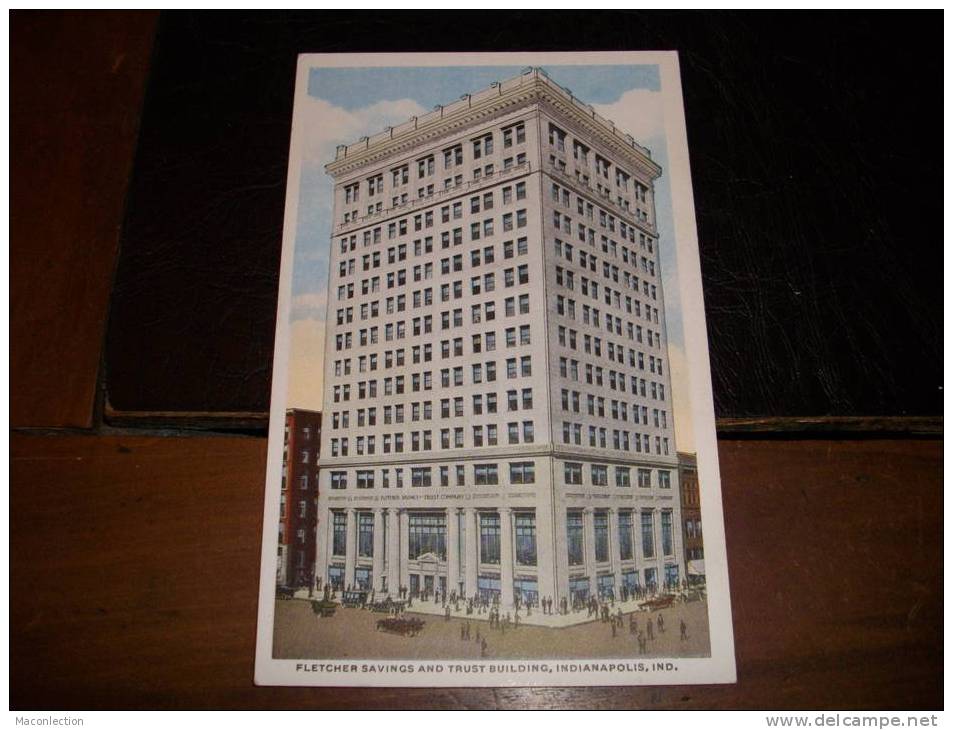 Gratte Ciel Fletcher Savings And Trust Building Indianapolis - Autres & Non Classés