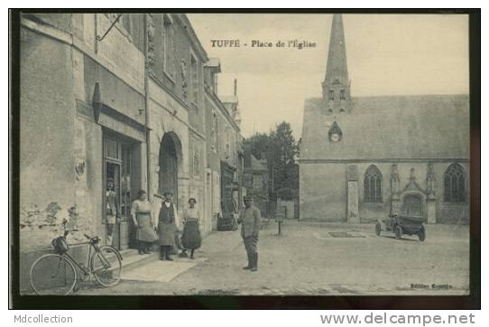 72 TUFFE / Place De L'Eglise / - Tuffe