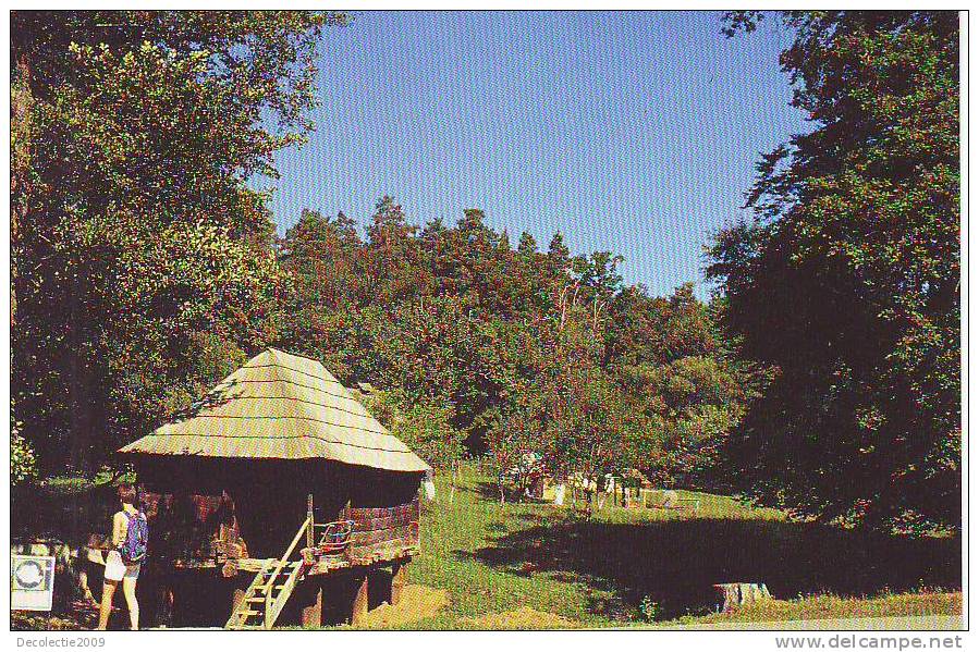 B3303 Romania Water-Mill With Threee Horizontal Wheels Arcani Gorj Not Used Perfect Shape - Molinos De Agua