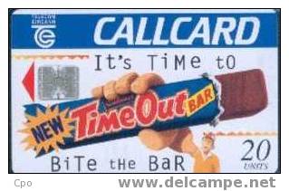 # IRELAND 1101 Cadbury's - Timeout Bar 20 Sc7   Tres Bon Etat - Ireland