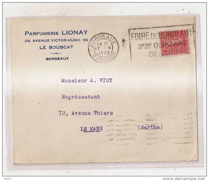 33    GIRONDE « BORDEAUX » - 1903-60 Semeuse Lignée