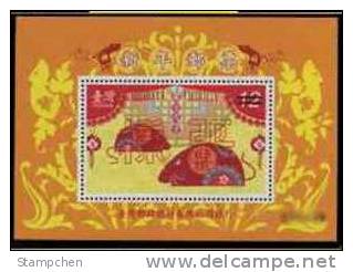 Specimen 2007 Chinese New Year Zodiac Stamp S/s- Rat Mouse 2008 - Rongeurs