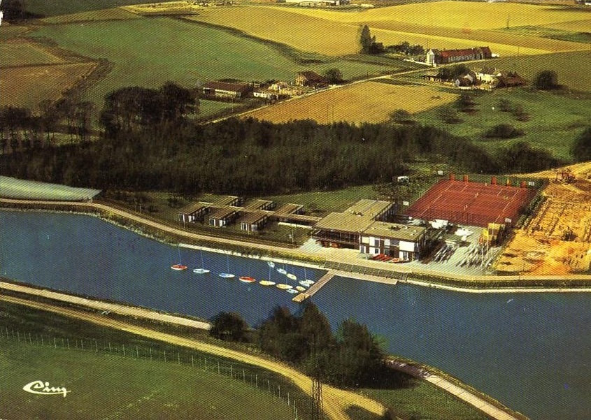 Belgique - Seneffe - Centre Nautique La Marlette - Panorama - Sports - Tennis - Seneffe