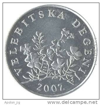 CROATIA: 50 Lipa 2007 XF/AU * HIGH CONDITION COIN* - Croatie