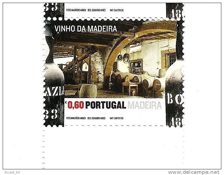 Timbre(s) Neuf(s) De Madeire**, Vin De Madeire, Tonneau, Cave,  Vin,viticulture, 2006, - Ongebruikt