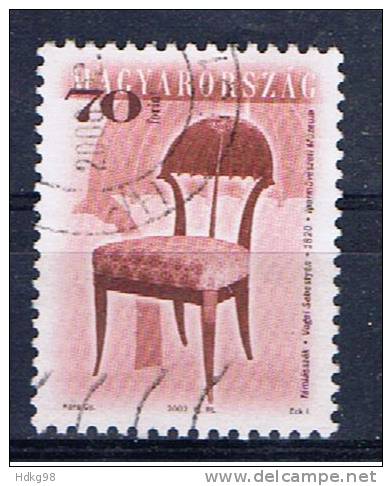 H Ungarn 1999 Mi 4564 II Stuhl - Used Stamps