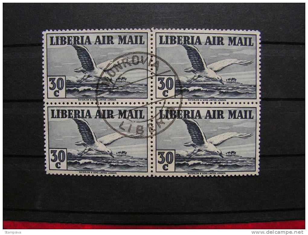 == Liberia ,  Birds , Osieauix Block - Collections, Lots & Séries