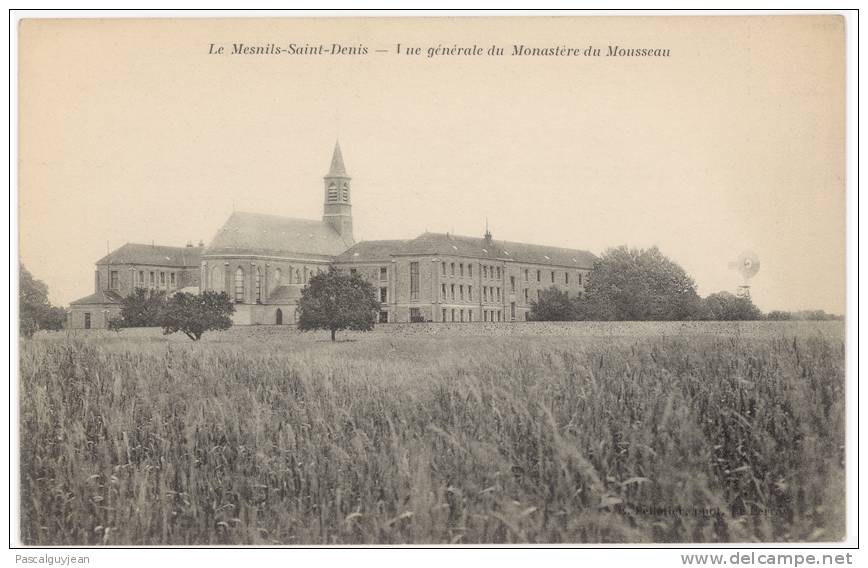 CPA LE MESNIL SAINT DENIS - MONASTERE DU MOUSSEAU - Le Mesnil Saint Denis