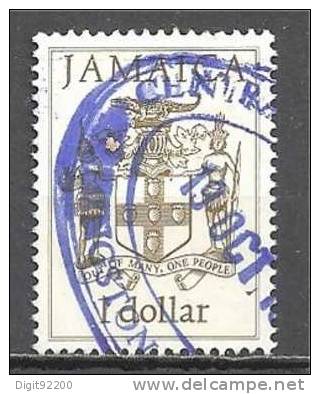 1 W Valeur Used, Oblitérée - JAMAICA - JAMAIQUE  - N° 1052-53 - Jamaica (1962-...)