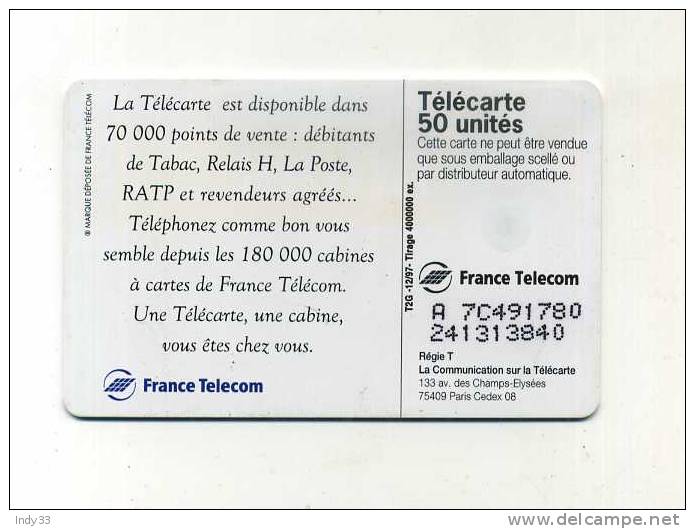 - TELECARTE ILLUSTREE 1997 - 1997