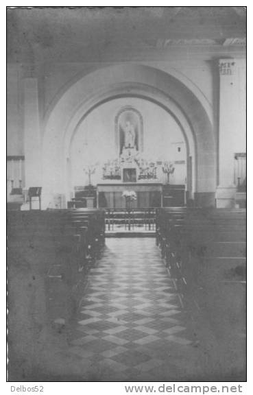 PERIGNY -    ( Sans Légende Intérieur De L' Eglise ) Carte Photo - Perigny