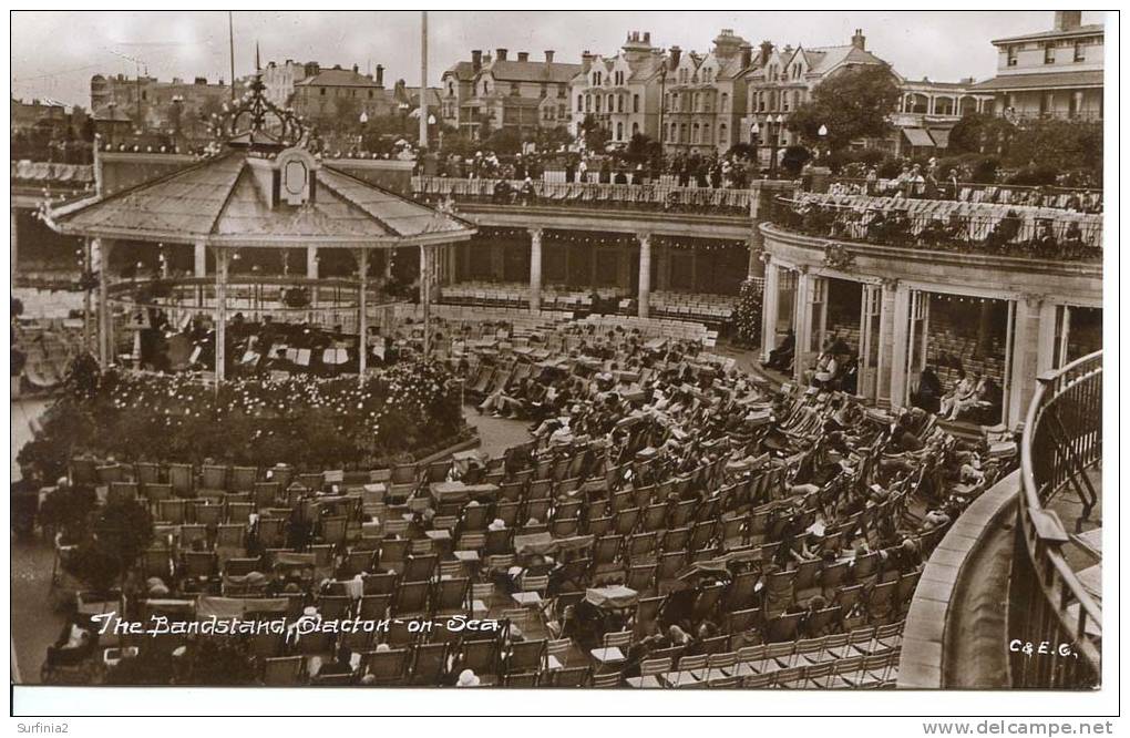 CLACTON ON SEA - THE BANDSTAND - ANIMATED RP - Clacton On Sea