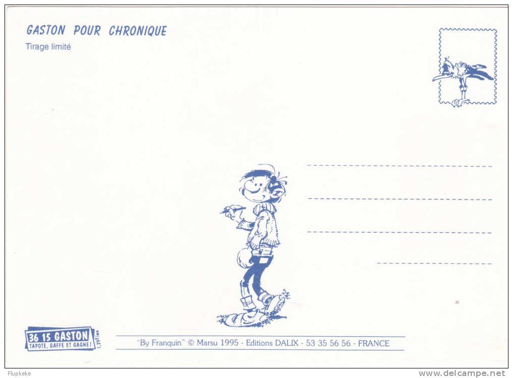 Carte Postale Gaston La Gaffe Pour Chronique Franquin - Franquin