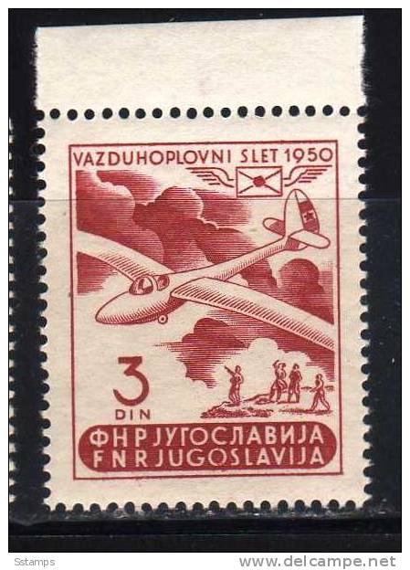 U-32  JUGOSLAVIA AEREI VELA JUGOSLAVIJA   Sailboats NEVER HINGED - Neufs