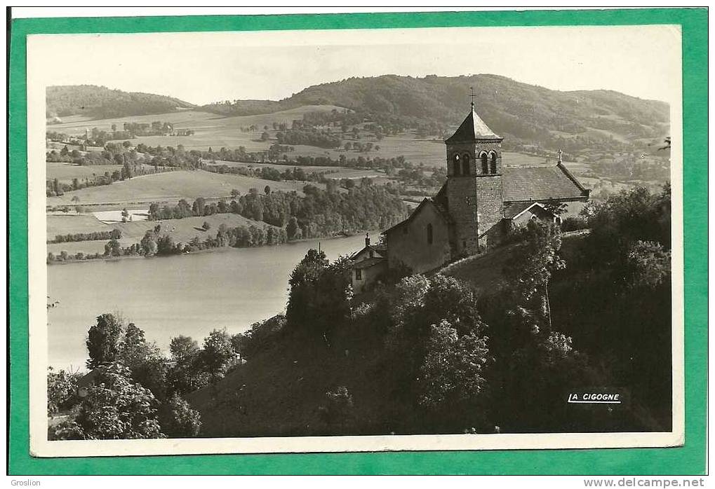 PALADRU L EGLISE ET LE LAC N° 2010 - Paladru