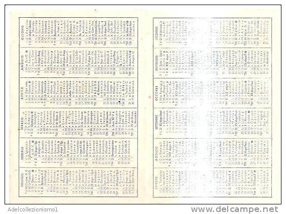 45916)calendario Direzione Orfanotrofi Antoniani Del 1946 - Small : 1941-60