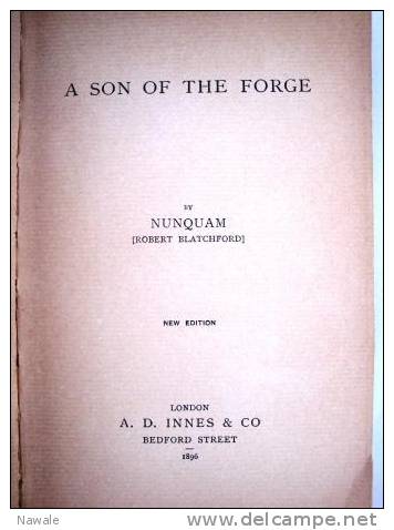 Blatchford, Robert: A Son Of The Forge - Military/ War