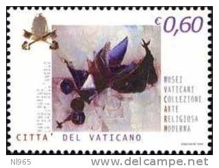 STATO CITTA´ DEL VATICANO - VATIKAN STATE - GIOVANNI PAOLO II ANNO 2004 - MUSEI VALORI 4 - NUOVI MNH ** - Unused Stamps
