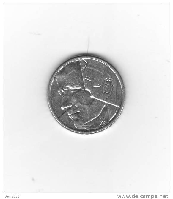 Pièce De 50 Francs Baudoin 1er En Flamand  BELGIE 1987 - 50 Francs