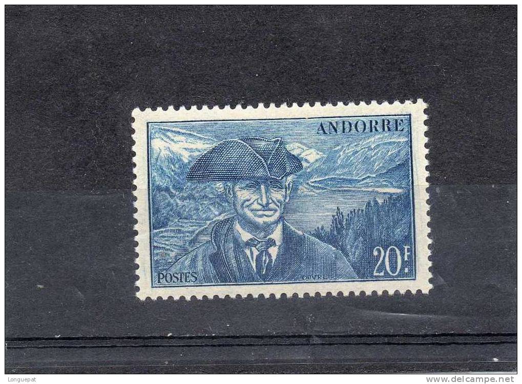 ANDORRE Frs : Paysages De La Principauté : Viguier Et Le Lac D´Engolasters - Unused Stamps